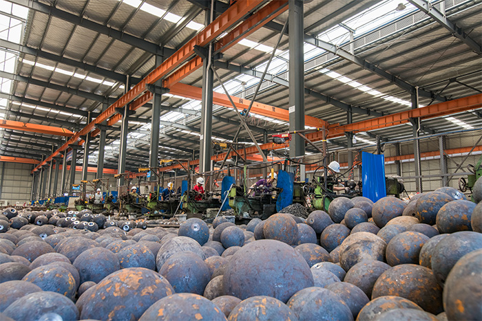 舞钢网架配件车间